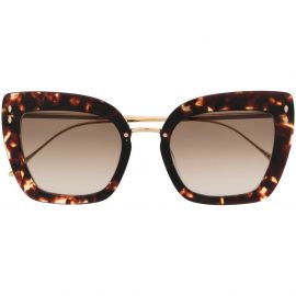Isabel Marant Eyewear tortoiseshell-effect tinted sunglasses - Brown