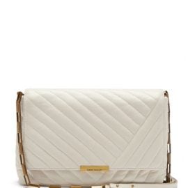 Isabel Marant - Ladill Quilted Leather Shoulder Bag - Womens - Ivory