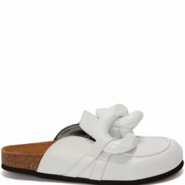 JW Anderson Chain loafer mules - White