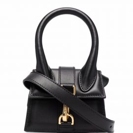 Jacquemus mini Le Chiquito leather bag - Black