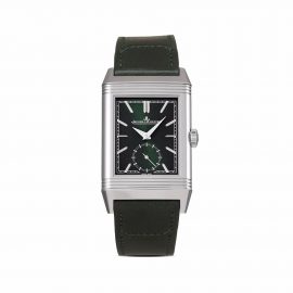 Jaeger-LeCoultre 2021 pre-owned Reverso Tribute Small Second 46mm - Green