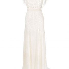 Jenny Packham Dolly tulle-embellished wedding gown - Neutrals