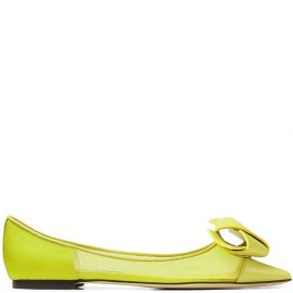 Jimmy Choo Lani ballerina shoes - Yellow