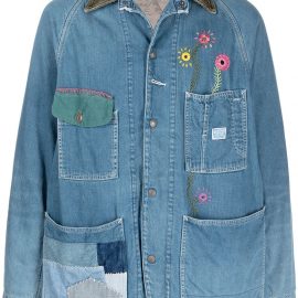 Kapital 66 Hippie Ramke denim cactus jacket - Blue