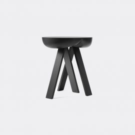 Karakter Tables And Consoles - 'Side Table No 2' in Black Polyurethane, wood