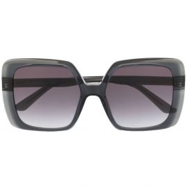 Karl Lagerfeld square tinted sunglasses - Black
