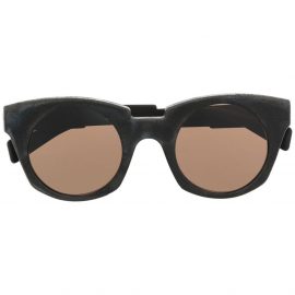Kuboraum chunky cat-eye frame sunglasses - Black