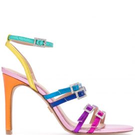Kurt Geiger London multi-strap heeled sandals - Blue