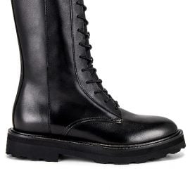LITA by Ciara Lead with Love Combat Boot in Black. Size 36, 37, 38, 40, 41.