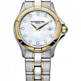 Ladies Raymond Weil Parsifal 18ct Gold Diamond Watch 9460-SG-97081