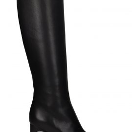 Liu-Jo Squared Lh 01 High Heels Boots In Black Leather