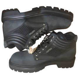 Louis Vuitton Oberkampf leather boots