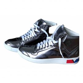 Louis Vuitton Trainer Sneaker Boot High leather trainers