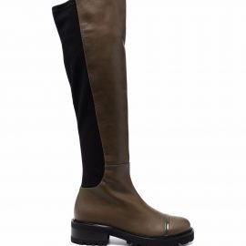 Malone Souliers Bea knee-high boots - Green
