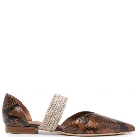 Malone Souliers Maisie flat mules - Brown
