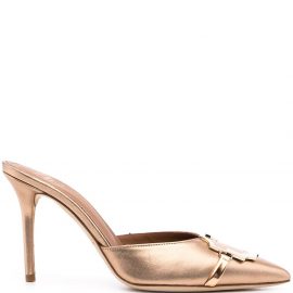 Malone Souliers Missy leather mules - Gold