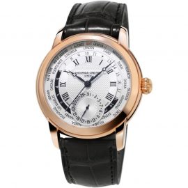 Mens Frederique Constant Classic Manufacture Worldtimer Automatic Watch