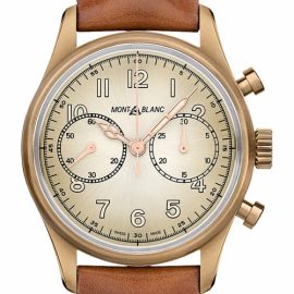 Mens Montblanc 1858 Automatic Chronograph Watch 118223