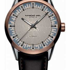 Mens Raymond Weil Freelancer Labrinth Special Edition Automatic Watch 2730-SC5-LABRI