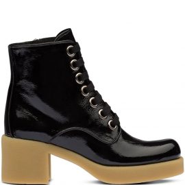 Miu Miu military-style ankle boots - Black