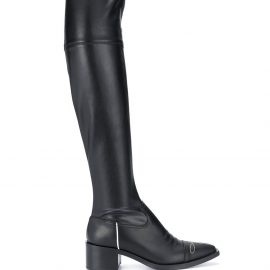 Miu Miu over-the-knee 55mm boots - Black