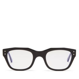 Monc - Gràcia D-frame Bio-acetate Glasses - Mens - Black