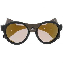 Moncler Eyewear round frame sunglasses - Black