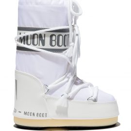 Moon Boot Kids Icon lace-up snow boots - White