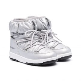 Moon Boot Kids ProTECHt low snow boots - Silver