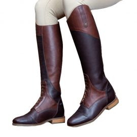 Moretta Ladies Pietra Tall Riding Boots Chestnut