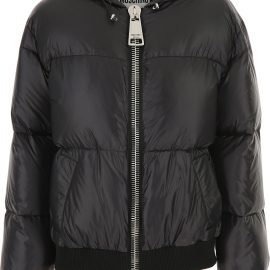 Moschino Down Jacket for Women, Puffer Ski Jacket On Sale, Black, poliammide, 2021, 10 12 8