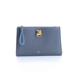 Mulberry iris Leather Shoulder Wallet