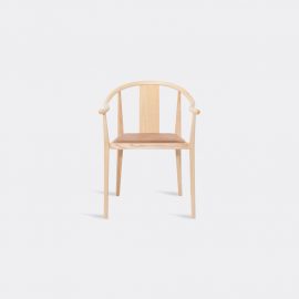NORR11 Seating - 'Shanghai' chair, camel in Camel FSC certified ash - Natural,