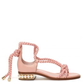 Nicholas Kirkwood Casati rope-strap sandals - Pink
