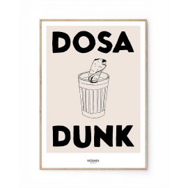 Noama - Dosa Dunk A4 Art Print