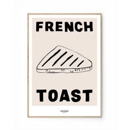 Noama - French Toast A4 Art Print