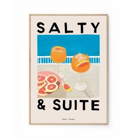 Noama - Salty & Suite A4 Art Print