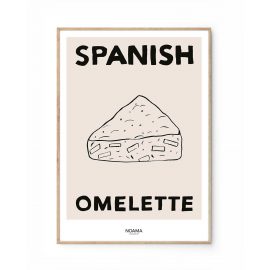 Noama - Spanish Omelette A4 Art Print