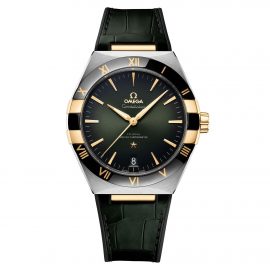 OMEGA Constellation Co-Axial Master Chronometer Green Automatic Men's Watch