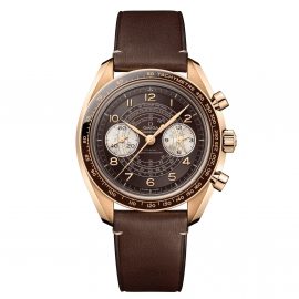 OMEGA Speedmaster Chronoscope Bronze Gold Co-Axial Master Chronometer Chronograph Men's Watch