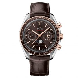 OMEGA Speedmaster Moonphase Steel and 18ct Sedna Gold Automatic Chronograph Men's Watch