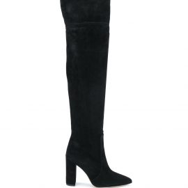 Paris Texas pointed over-the-knee boots - Black