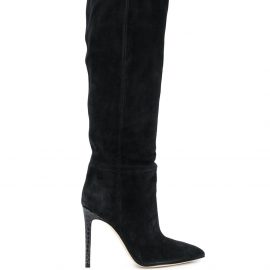 Paris Texas pointed toe knee-high boots - Black