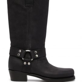 Paris Texas square-toe Roxy boots - Black