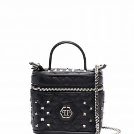 Philipp Plein studded leather mini bag - Black