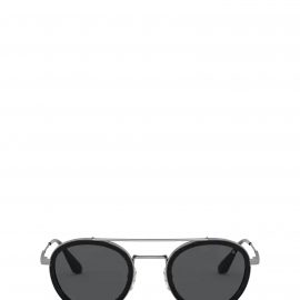 Prada PR 56XS black / gunmetal female sunglasses - Atterley