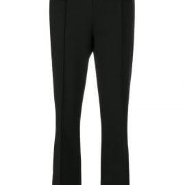 Prada cropped flared trousers - Black