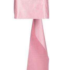 Prada draped silk mini skirt - Pink
