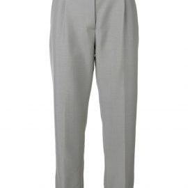 Prada turn-up tailored trousers - Grey