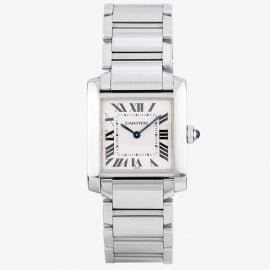 Pre-Owned Cartier Tank Francaise Bracelet Watch 4408041
